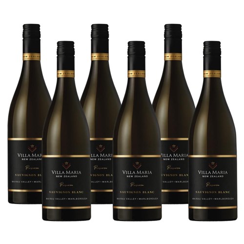 Case of 6 Villa Maria Reserve Sauvignon Blanc 75cl White Wine